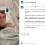 Filho de Romero que com ele jogava uma bolinha na granja onde moram salva o pai da chifrada de um touro bravo que poderia ter sido fatal
